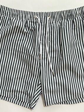 Vacay Swimwear “The Hamptons” Men's Black & White Striped